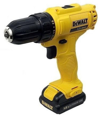 

Dewalt 12V Drill Driver DCD700C2 Hammer Drill(10 mm Chuck Size, 180 W)