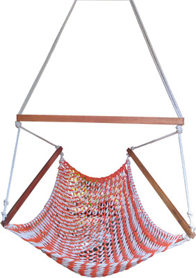 

Royallyrelax Cotton Swing(White, Orange)