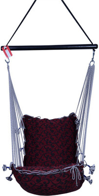 Kkriya Home Decor Regular & WASHABLE AFTER REMOVING CUSHION Cotton Hammock(Multicolor) Flipkart