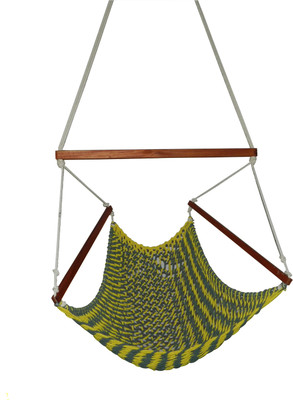 9% OFF on Royallyrelax HandmadeRope Cotton Swing(Multicolor) 9% OFF on Royallyrelax HandmadeRope Cotton Swing(Multicolor)