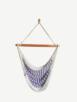 

Royallyrelax Mexwing Cotton Swing(White, Purple)