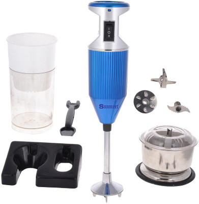 

Sunmeet Combo Pack of Chopper SM-15 Plus 200 W Hand Blender(Blue)