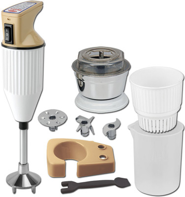 

Desire Nano Delux 225 W Hand Blender(White, Biscuit)