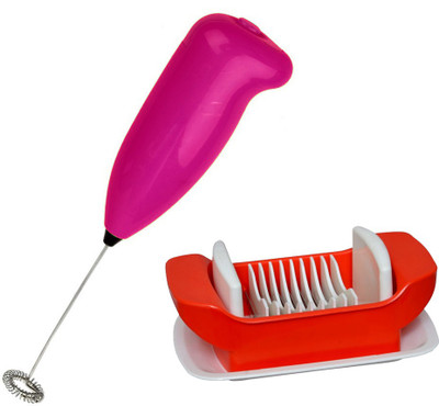 

#° DEGREES # Pink Coffee/Milk/Egg Beater Mixer Shaker with Salad Maker 3 W Hand Blender(Pink)