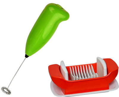 

#° DEGREES # Green Coffee/Milk/Egg Beater Mixer Shaker With Salad Maker 3 W Hand Blender(Green)