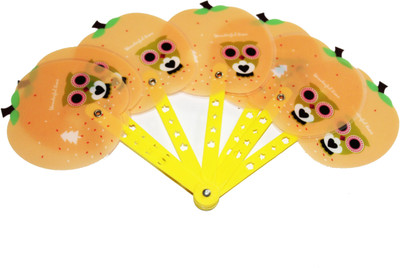 

Globalgifts Foldable Printed Multicolor Hand Fan(Pack of 1)