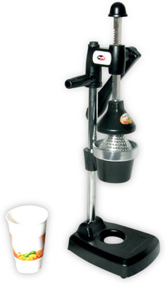 Silverline Aluminium Hand Juicer Kitchen Master(Black, Steel Pack of 4)