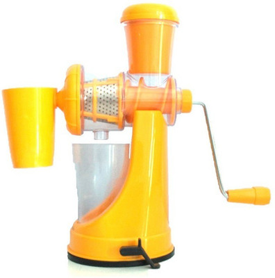 

Aesha Fruit And Vegetable Plastic, Stainless Steel Hand Juicer(Orange Pack of 1)