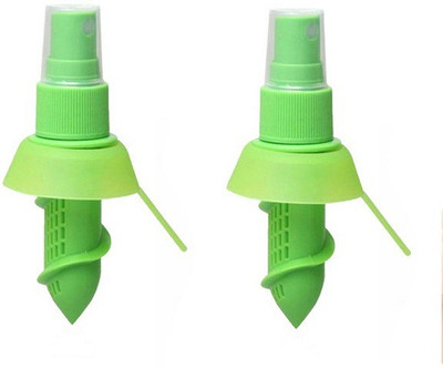 

Futaba Lemon Citrus Spray Mini Squeezer Plastic Hand Juicer(Multicolor Pack of 2)
