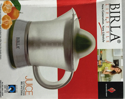 

Birla Electric Juice Extractor Citrus Plastic Hand Juicer(White Pack of 1)