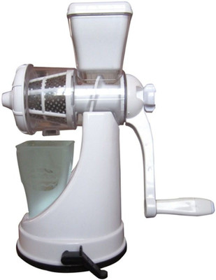 

Nice Fruite and Vegetable Juicer With Steel Handle Plastic Hand Juicer(White, White Pack of 1)