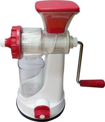 GOLDDUST Plastic s Ganesh Manual Fruit and Vegetable Hand Juicer(Red, White)