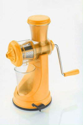

VR DELUX FRUIT & VEGETABLE Plastic Hand Juicer(Gold Pack of 1)