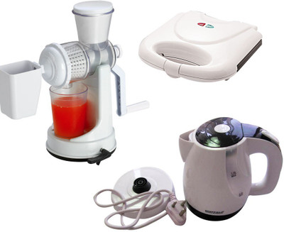 

Sheffield Stainless Steel Hand Juicer(White Pack of 3)
