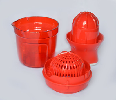 

Tupperware juist it Plastic Hand Juicer(Red Pack of 1)