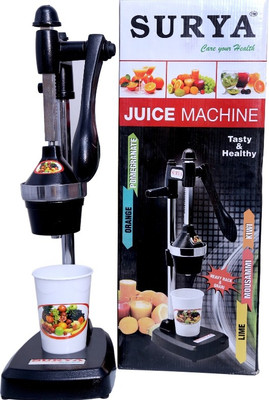 

Surya Aluminium Hand Juicer(Black Pack of 1)