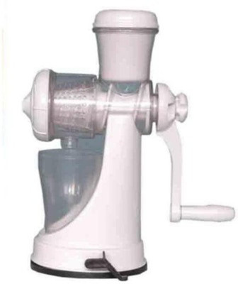 

RajHeera Fruit / Vegetable Deluxe Plastic Hand Juicer(White Pack of 1)