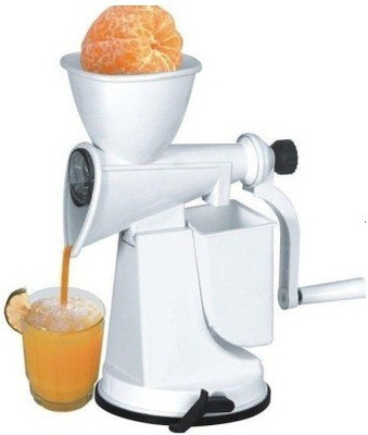 

Trisha Plastic Hand Juicer(White, Black), Black;white