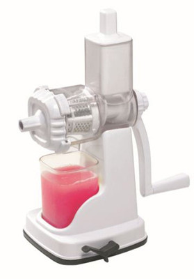 

bright 142 Stainless Steel Hand Juicer Plastic, Steel Hand Juicer(White)