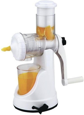 

Trisha NA Plastic Hand Juicer(White, Black), Black;white