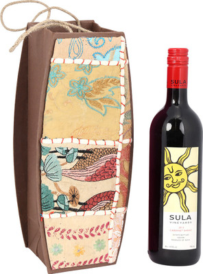 

Rajrang Bottle Bag(Brown)
