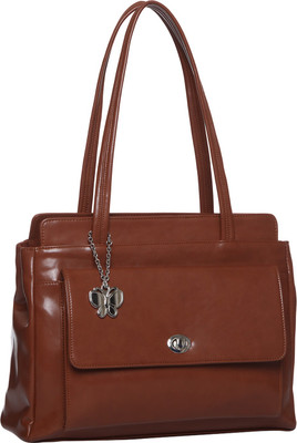 

Butterflies Hand-held Bag(Tan)