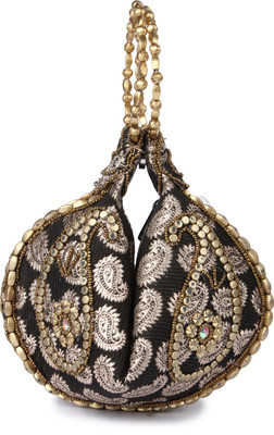 

Kleio Pouch Potli(Black)
