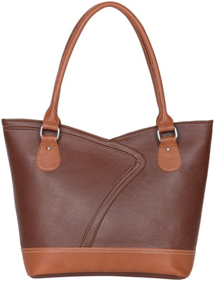 

Adisa Shoulder Bag(Tan, Grey), Grey;tan