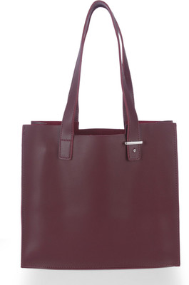 

Fur Jaden Tote(Maroon)