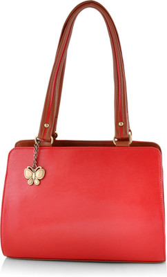 

Butterflies Hand-held Bag(Red)