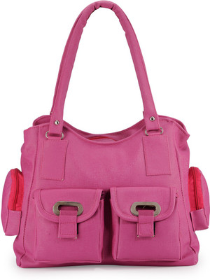 Frosty Fashion Shoulder Bag(Pink)
