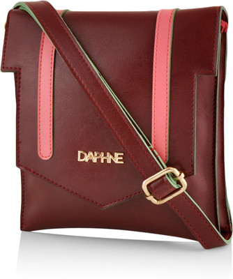 

Daphne Sling Bag(Maroon, Pink)