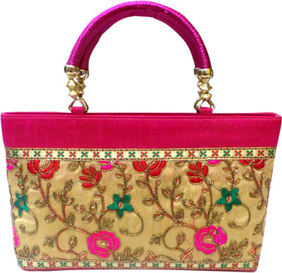 

Bhamini Hand-held Bag(Pink)