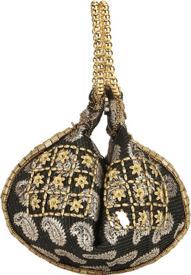 

Bling It On Pouch Potli(Black)