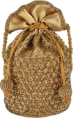 

Ahankara Pouch Potli(Gold)
