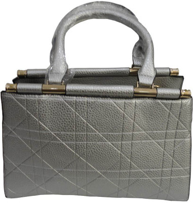 

BK Black Hand-held Bag(Silver)