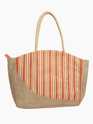 

Jute Tree Tote(Orange)