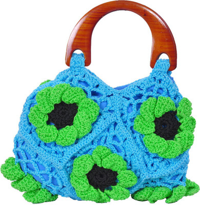 

Adrish Creative Hand-held Bag(Blue, Green, Black), Black;blue;green