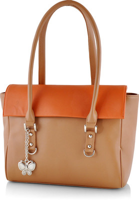

Butterflies Shoulder Bag(Beige, Orange)