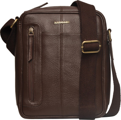 

Justanned Messenger Bag(Brown)