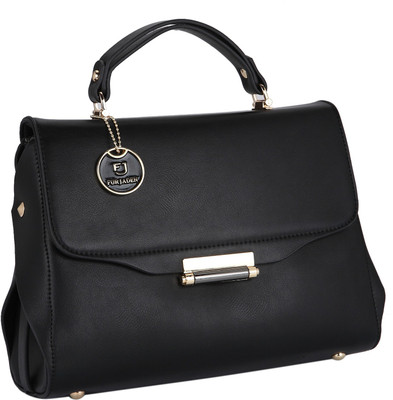 

Fur Jaden Hand-held Bag(Black)