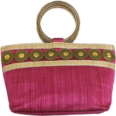 

Bhamini Hand-held Bag(Pink)