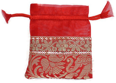 

Kriti Creations Pouch Potli(Red)
