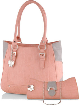 

Butterflies Hand-held Bag(Pink)