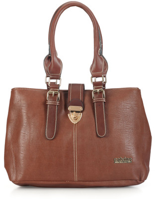 

Calvino Hand-held Bag(Brown)