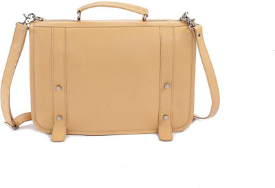 Hidestitch Messenger Bag(Beige)