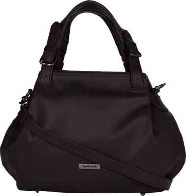 

Peperone Hand-held Bag(Brown)