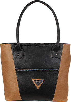

Indian Fashion Shoulder Bag(Beige, Black)