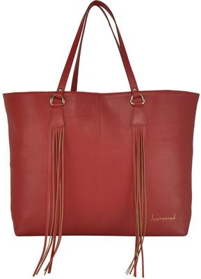 

Justanned Tote(Red)