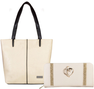 

Louise Belgium Hand-held Bag(Beige)